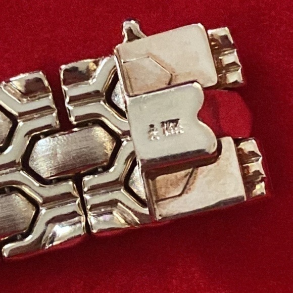 Gold bracelet super gold and gorgeous bracelet unisex solid yellow gold - Picture 12 of 15